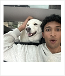 Yash with Daisy